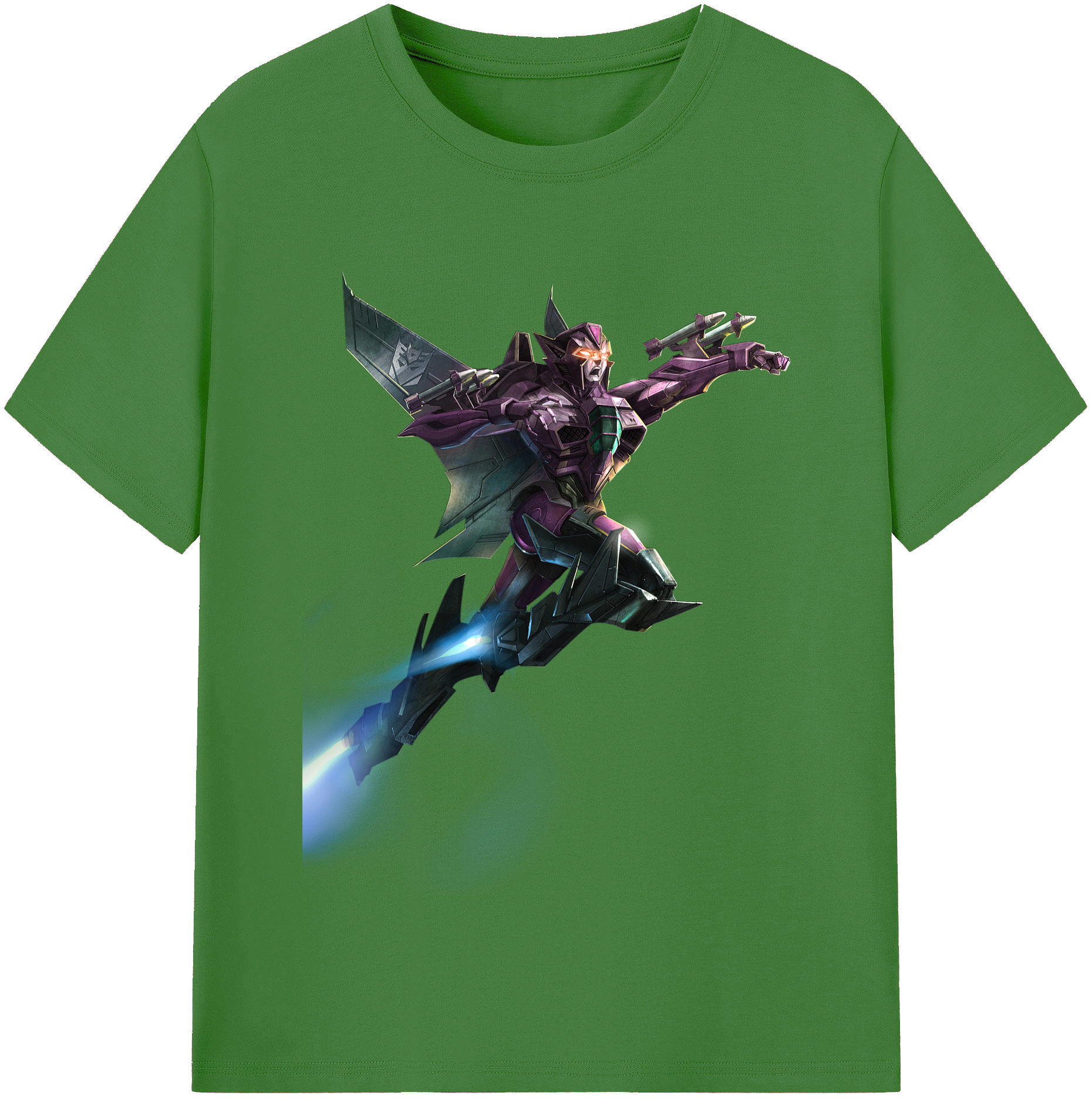 （画像用）  レディースカジュアルプリントTシャツ（綿100％）